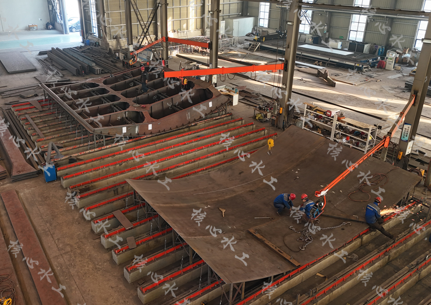 構(gòu)件拼裝及試驗(yàn)區(qū)